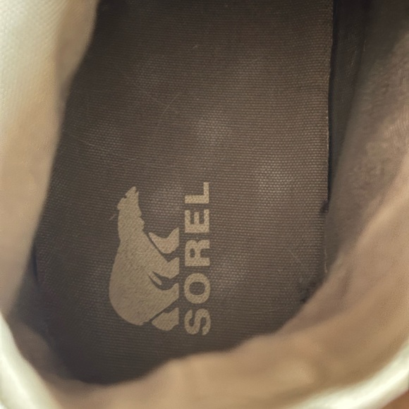 Sorel Women’s Gray Out N About ankle leather boots Rubber outdoor Rain Snow - Picture 7 of 8